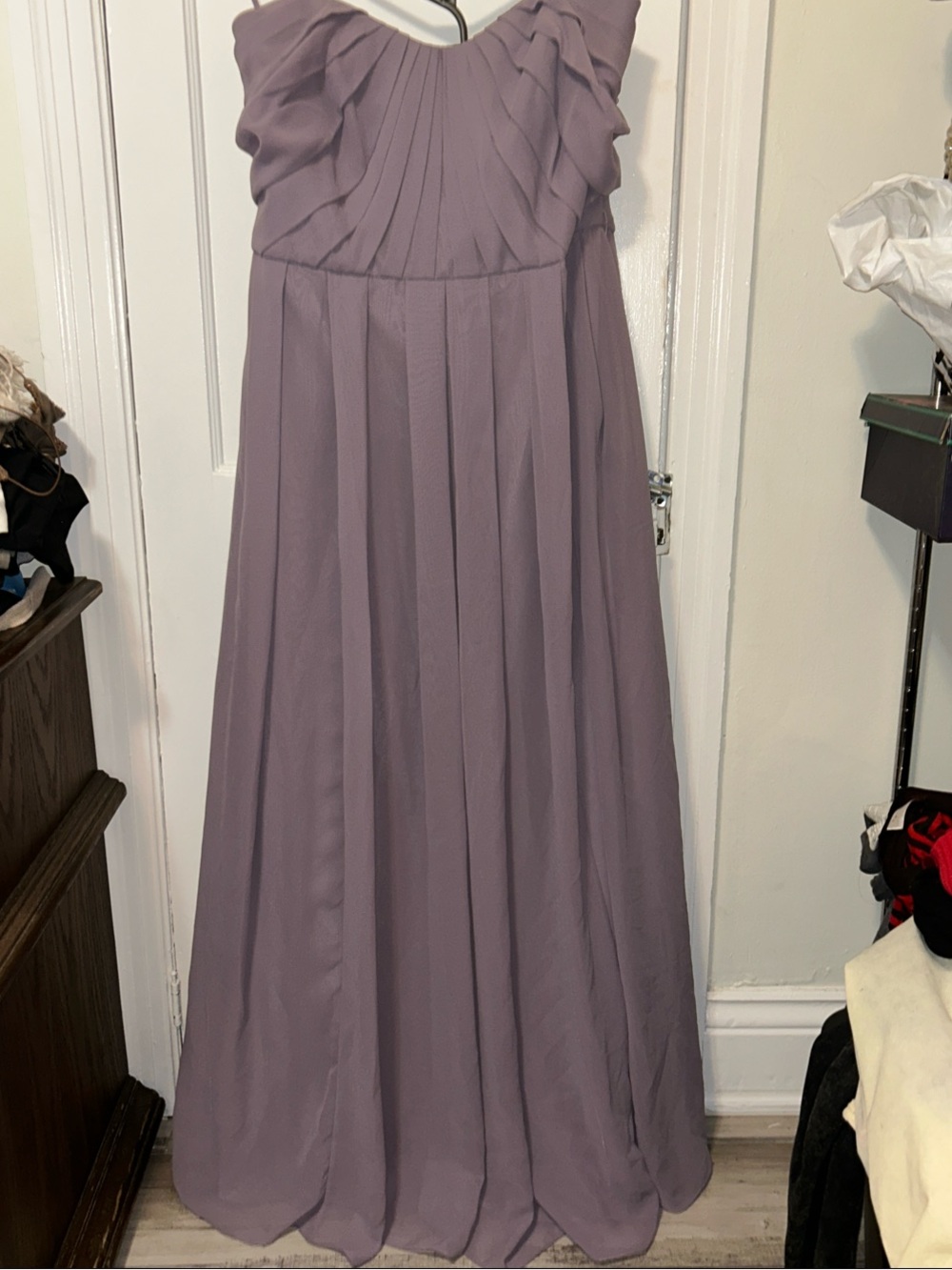 SORELLA VITA Lavender Chiffon Bridal Gown Dress